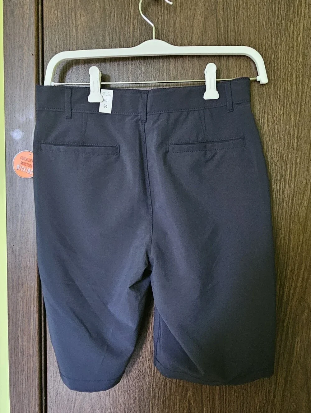 NWT The Children's Place New Navy Moisture Wicking Shorts Size 14